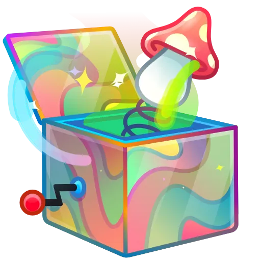 🤡 Стикер «Jack in the Box» для Telegram