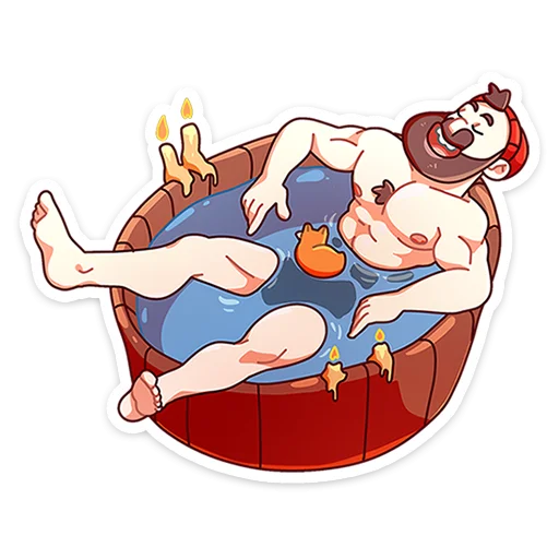 🛁 Стикер «Джек Ламбер» для Telegram