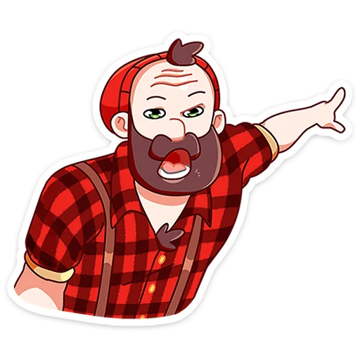 👉 Стикер «Джек Ламбер» для Telegram