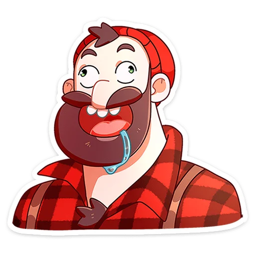 🤤 Стикер «Джек Ламбер» для Telegram