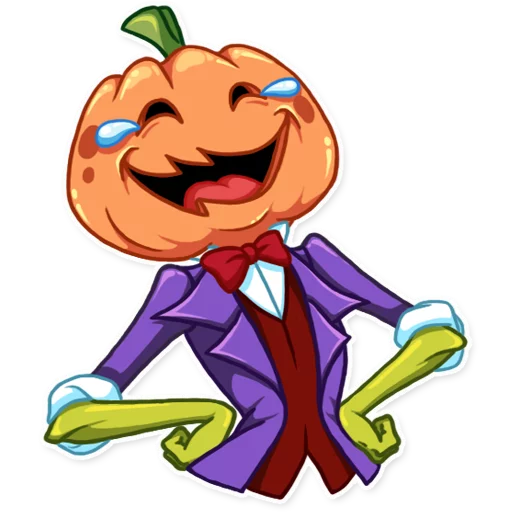 Стикерпак Jack Pumpkin Head для Telegram — скачать
