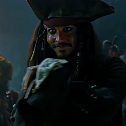 Стикерпак Jack Sparrow для Telegram — скачать