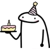 🥳 Эмодзи «Flork #emoji» для Telegram