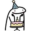 🥳 Эмодзи «Flork #emoji» для Telegram