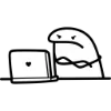 😠 Эмодзи «Flork #emoji» для Telegram