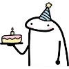🥳 Эмодзи «Flork #emoji» для Telegram