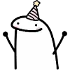 🥳 Эмодзи «Flork #emoji» для Telegram