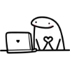🥰 Эмодзи «Flork #emoji» для Telegram