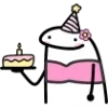 🥳 Эмодзи «Flork #emoji» для Telegram