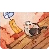 🐦‍⬛️ Эмодзи «‍⬛ Набор эмоджи с синичкой Тори из ВК» для Telegram