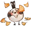 🐦‍⬛️ Эмодзи «‍⬛ Набор эмоджи с синичкой Тори из ВК» для Telegram