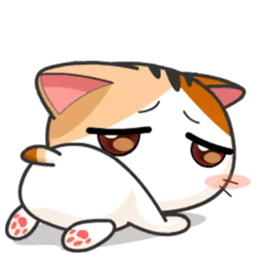 😞 Стикер «Японське Кошеня» для Telegram
