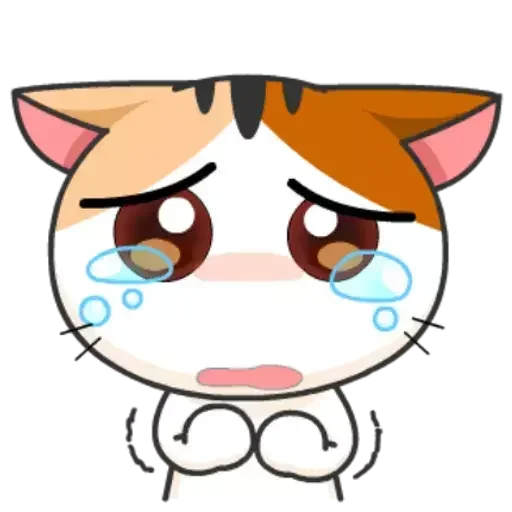 😢 Стикер «Японське Кошеня» для Telegram
