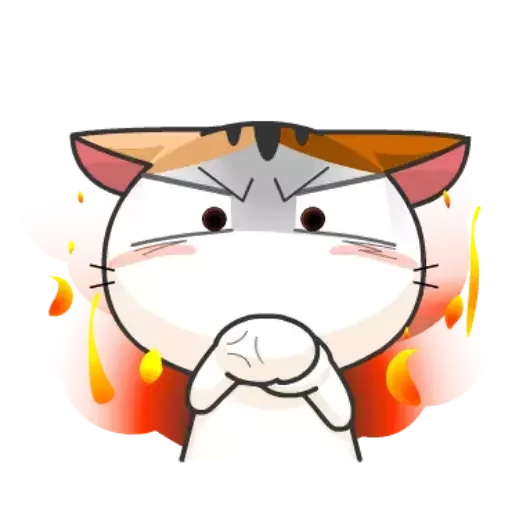 😠 Стикер «Японське Кошеня» для Telegram
