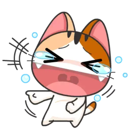 🤣 Стикер «Японське Кошеня» для Telegram