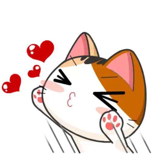 😘 Стикер «Японське Кошеня» для Telegram