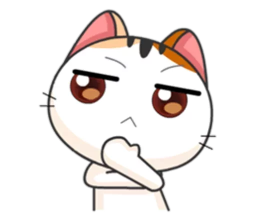 🐱 Стикер «Японская Кошечка» для Telegram