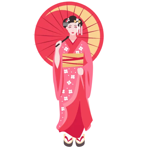 🇯🇵 Стикер «Japan vibes» для Telegram