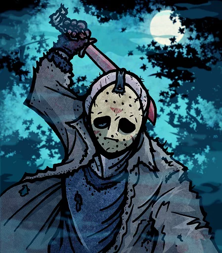 🙁 Стикер «Mr.Voorhees» для Telegram