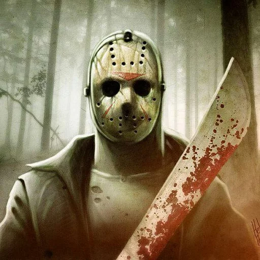 💀 Стикер «Mr.Voorhees» для Telegram