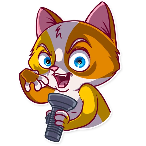 🔦 Стикер «Jaspurr» для Telegram