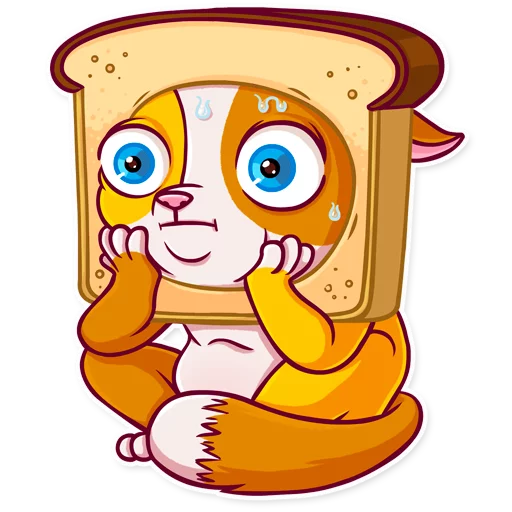 🍞 Стикер «Jaspurr» для Telegram