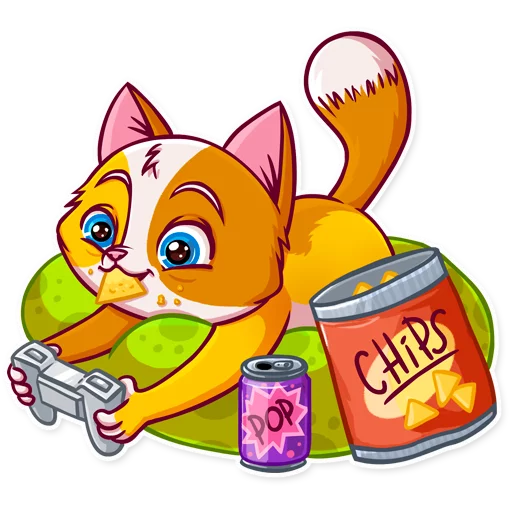 🎮 Стикер «Jaspurr» для Telegram