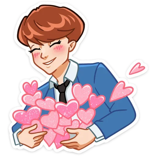 ❤ Стикер «Джей» для Telegram