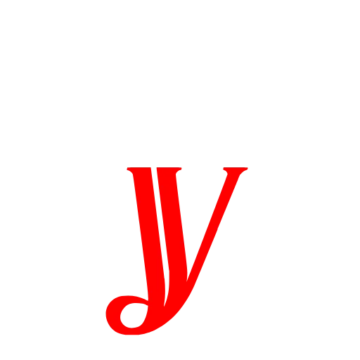 🔤 Эмодзи «Jazz Decor алый шрифт» для Telegram