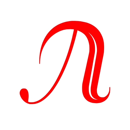 🔤 Эмодзи «Jazz Decor алый шрифт» для Telegram
