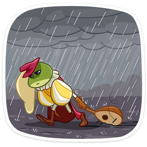 🐸 Стикер «Жан Луи» для Telegram