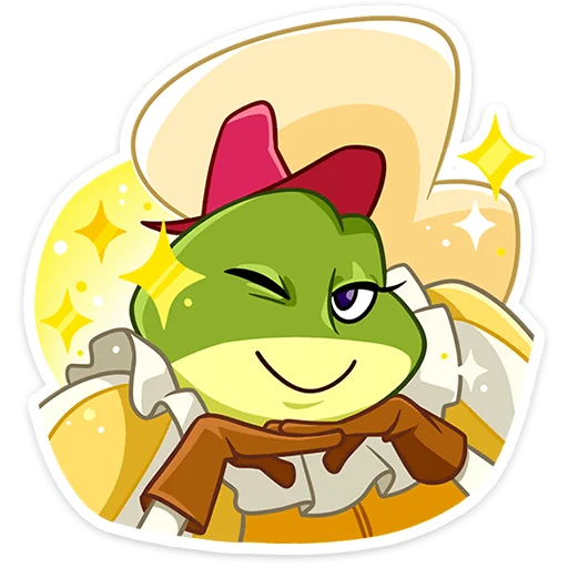 🐸 Стикер «Жан Луи» для Telegram