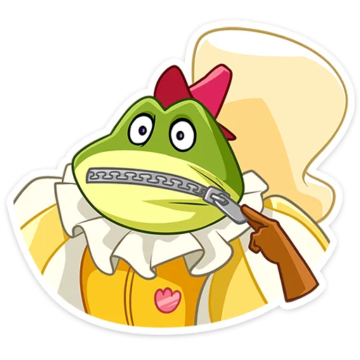 🐸 Стикер «Жан Луи» для Telegram
