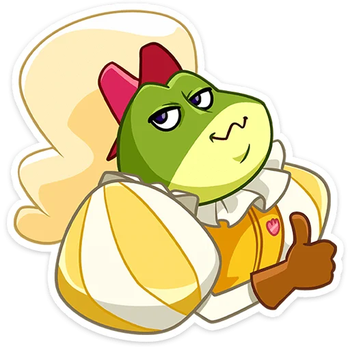 🐸 Стикер «Жан Луи» для Telegram