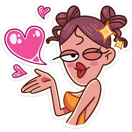 🥰 Стикер «Жанна» для Telegram