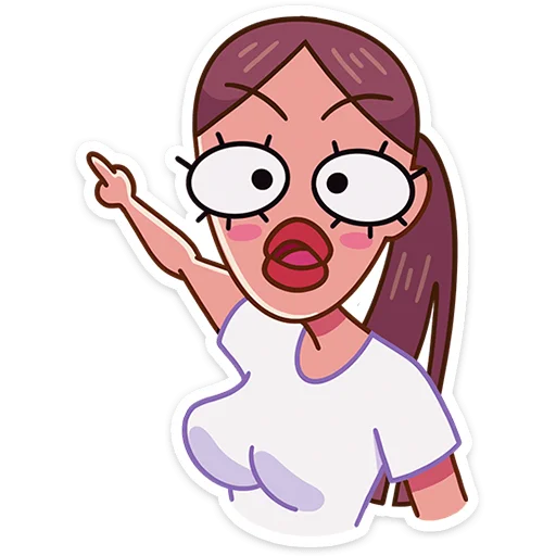 😳 Стикер «Жанна» для Telegram
