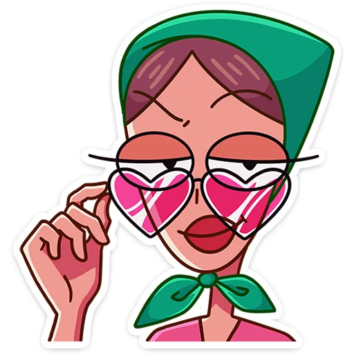 😏 Стикер «Жанна» для Telegram