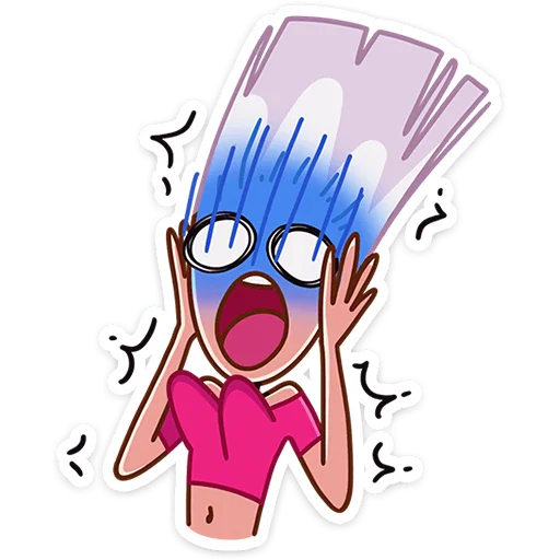 😱 Стикер «Жанна» для Telegram