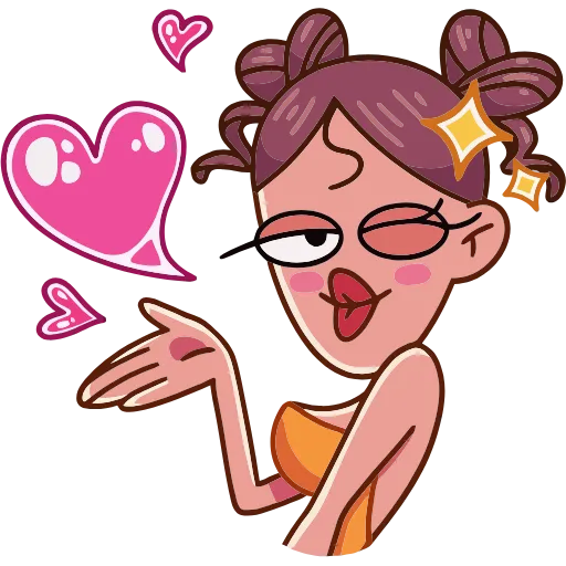 🥰 Эмодзи «Жанна» для Telegram