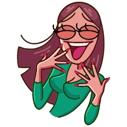 💅 Эмодзи «Жанна» для Telegram