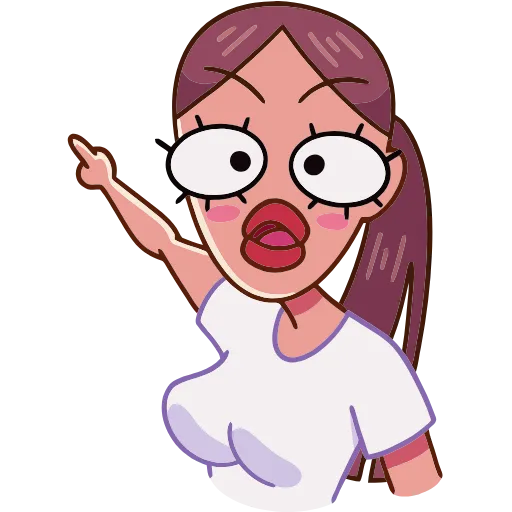😳 Эмодзи «Жанна» для Telegram