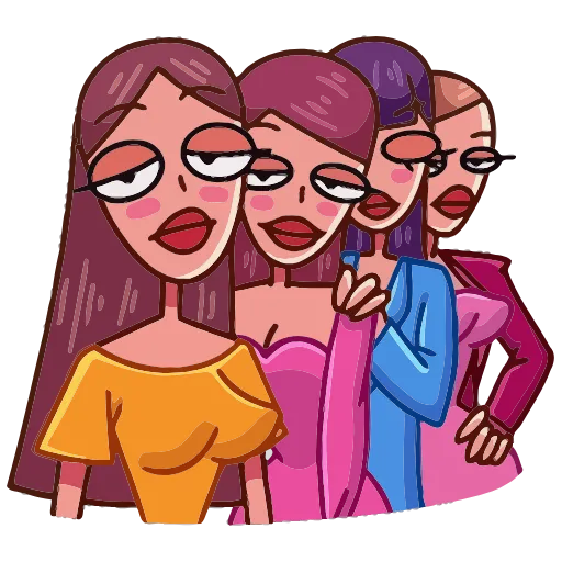🤫 Эмодзи «Жанна» для Telegram