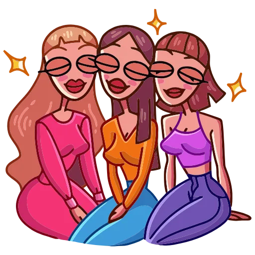 👭 Эмодзи «Жанна» для Telegram