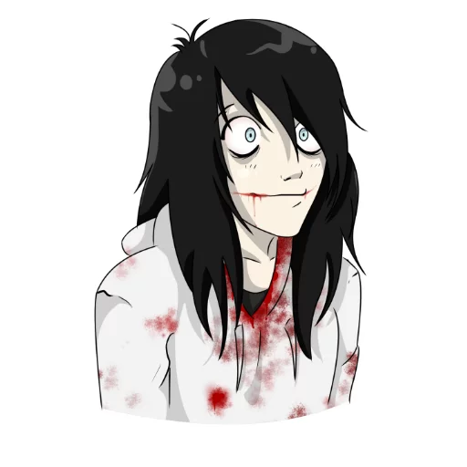 Стикерпак Jeff the Killer для Telegram — скачать