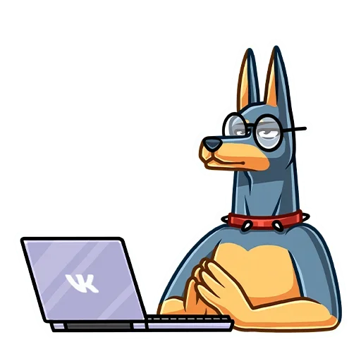 🤓 Стикер «Джеф» для Telegram