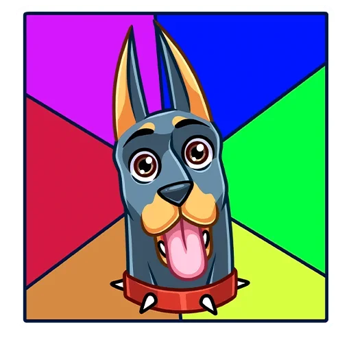 🤩 Стикер «Джеф» для Telegram