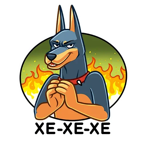 😈 Стикер «Джеф» для Telegram