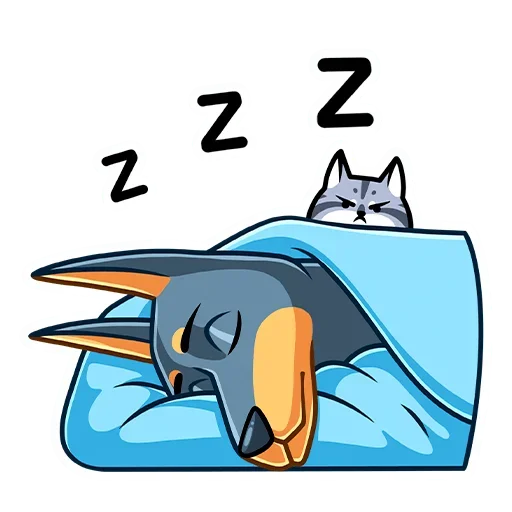 😴 Стикер «Джеф» для Telegram