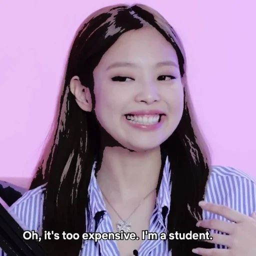 🤍 Стикер «JENNIE V4» для Telegram