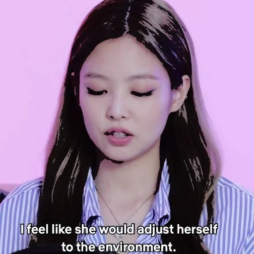 🤍 Стикер «JENNIE V4» для Telegram